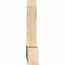 Ekena Millwork Portland Rough Sawn Timber Gable Bracket, Douglas Fir, 60"W x 25"H x 4"D x 6"F, 10/12 Pitch GBW060X25X0406POR00RDF - alternate 4
